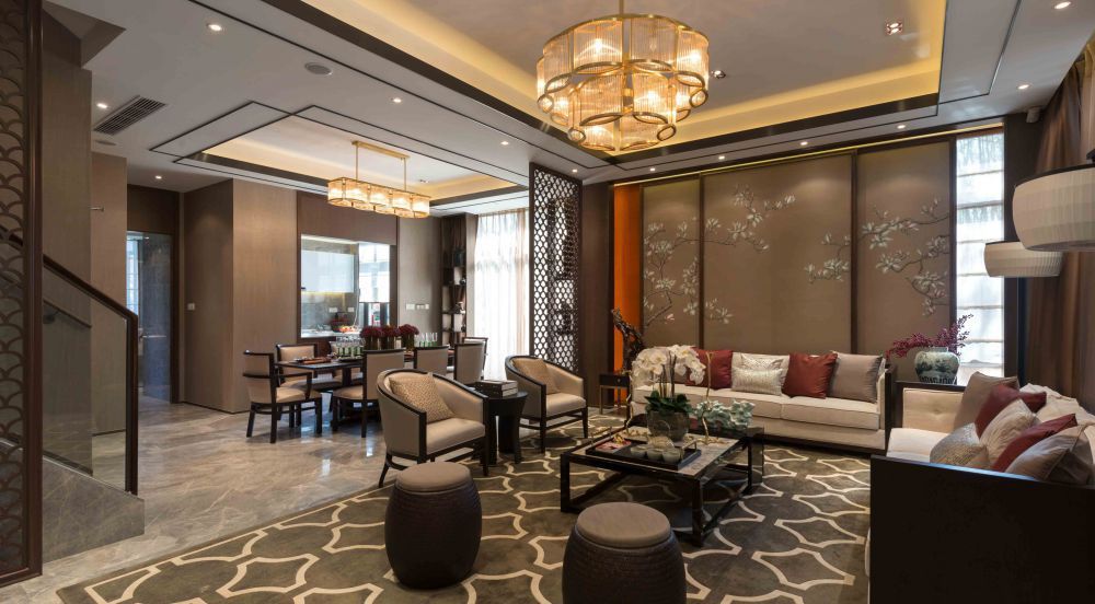 现代风风格三房