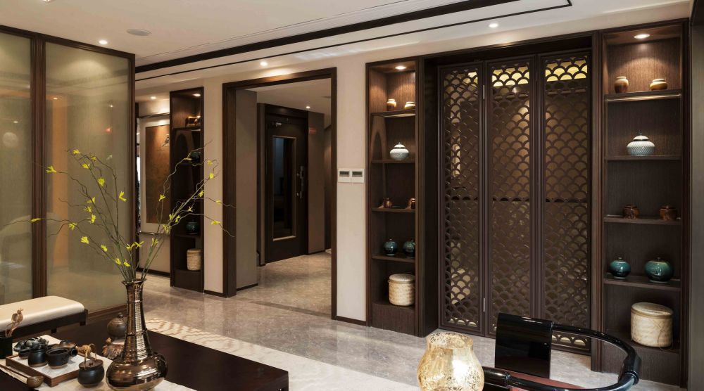 现代风风格三房