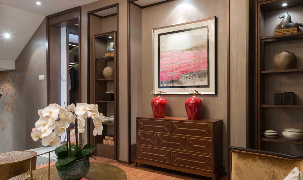 现代风风格三房