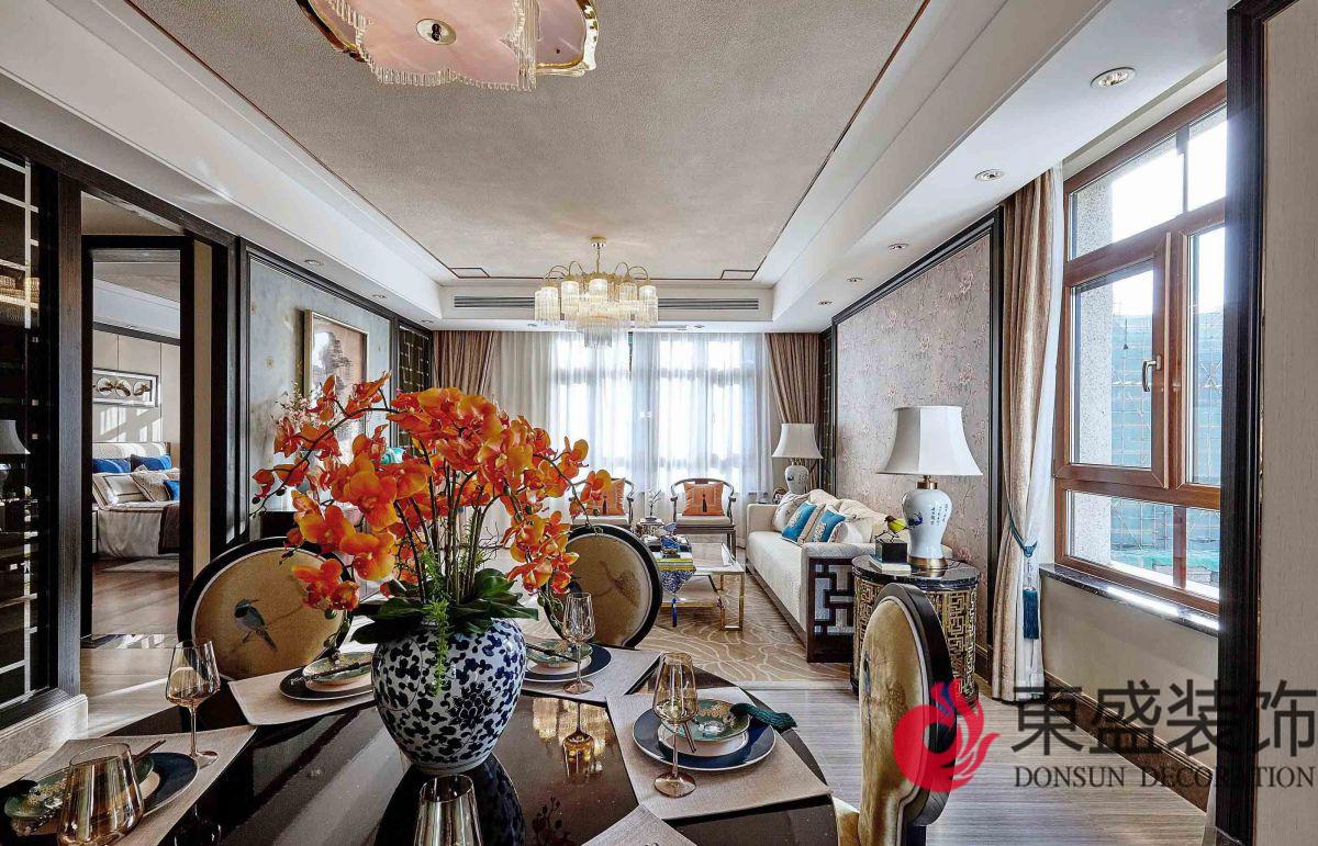 现代中式    青花瓷