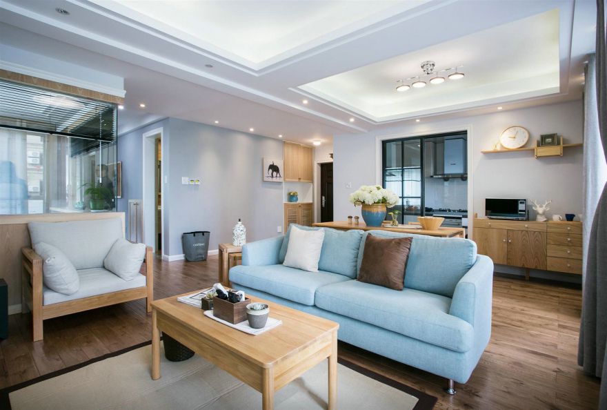 现代风格三居室