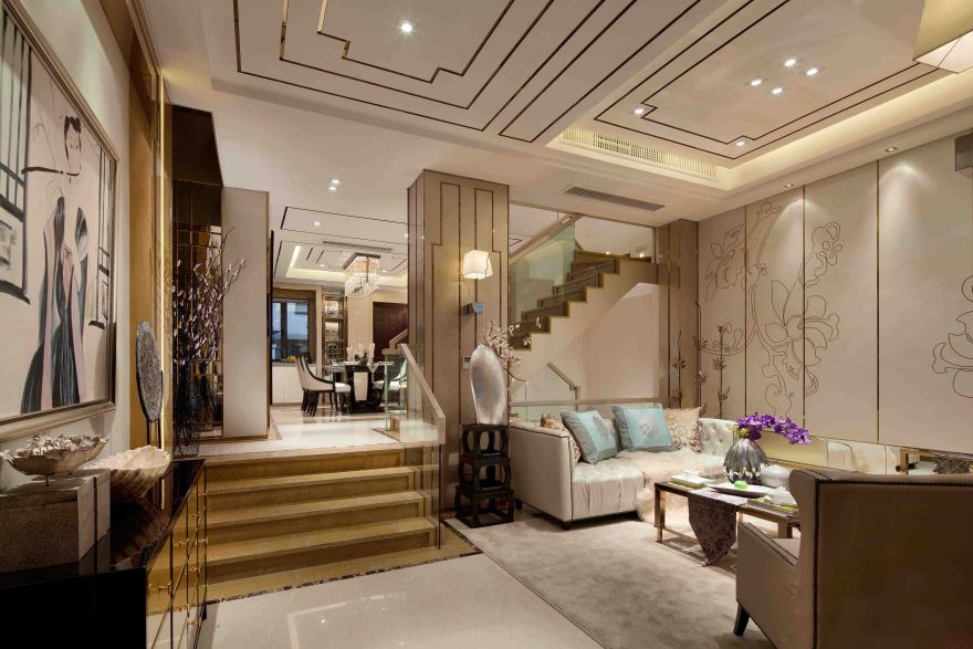 松滋装修案例简约中式风格